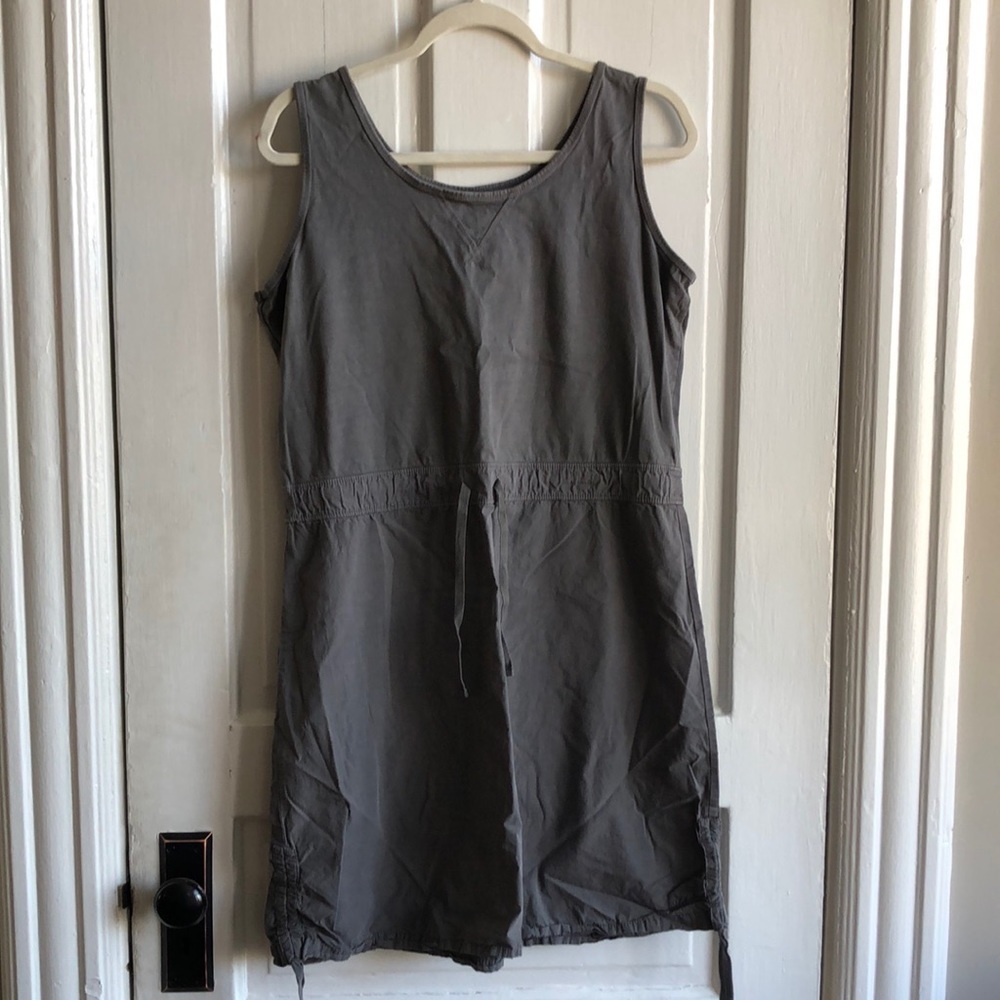 Woolrich Tank 100% Cotton Knit Drawstring Dress